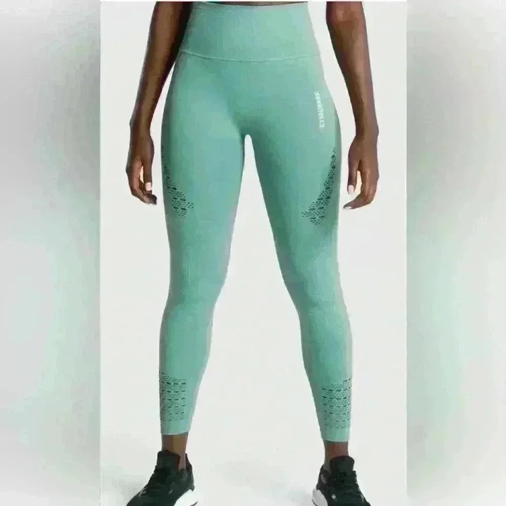 Gymshark women’s energy seem less leggings & tank , sz XS